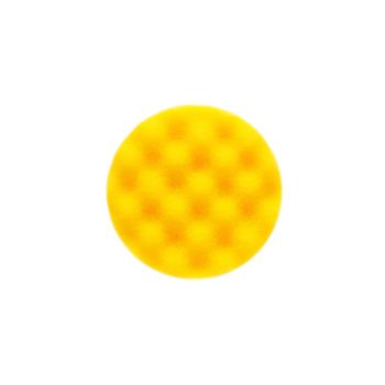 Leštící molitan MIRKA 85 x 25mm, žlutý, vaflový