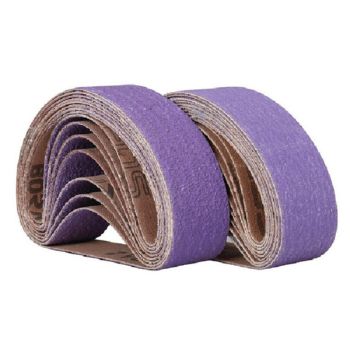 Schleifband mit Keramikkorn BORA7 65x410 mm